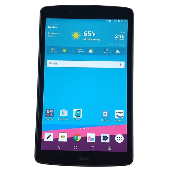US Cellular LG G Pad F 8.0 UK495 Tablet 16GB WiFi Android 6.0 8" No Charger - Picture 1 of 7
